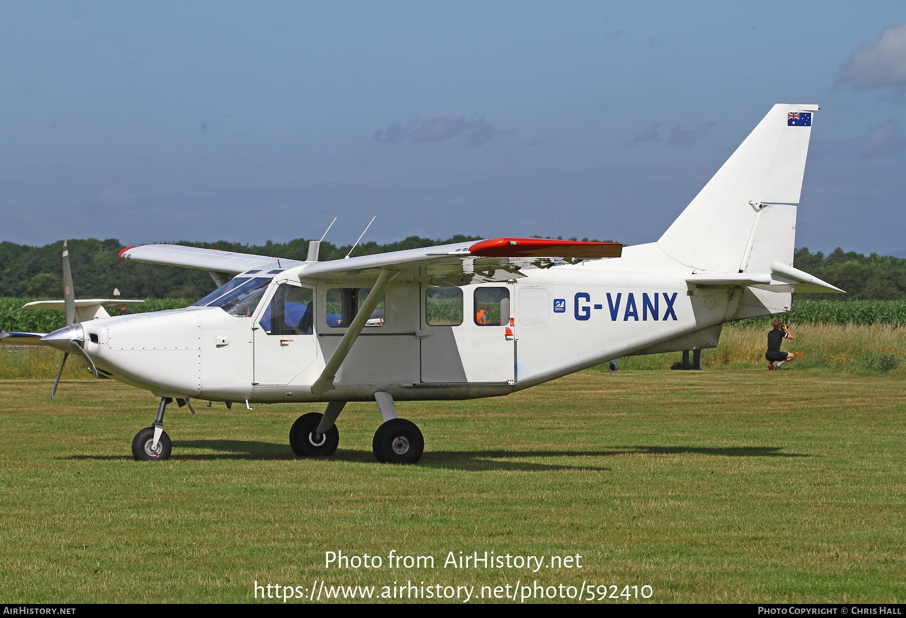 Aircraft Photo of G-VANX | Gippsland GA8 Airvan | AirHistory.net #592410