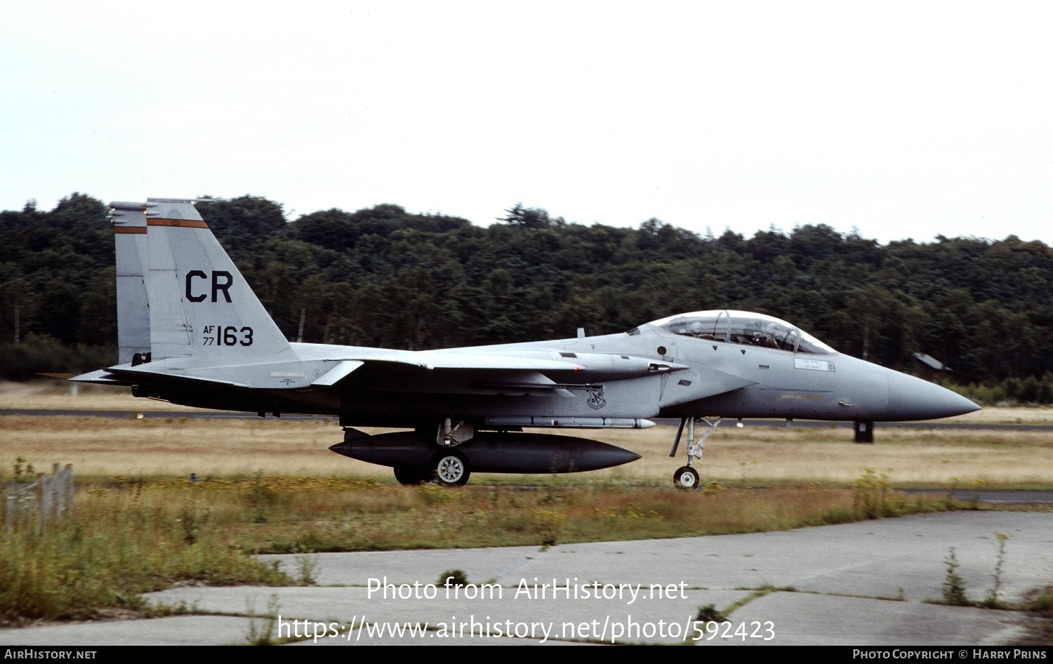 Aircraft Photo of 77-0163 / AF77-163 | McDonnell Douglas F-15B Eagle | USA - Air Force | AirHistory.net #592423