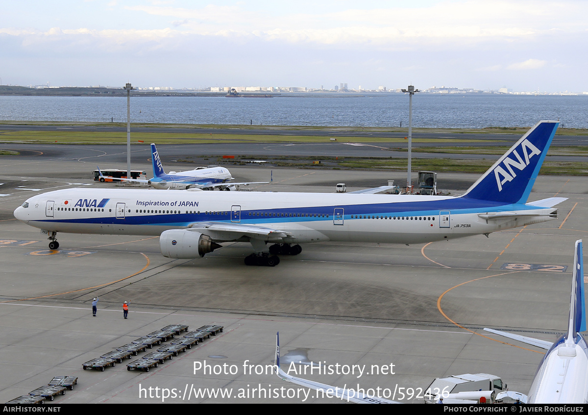 Aircraft Photo of JA753A | Boeing 777-381 | All Nippon Airways - ANA | AirHistory.net #592436