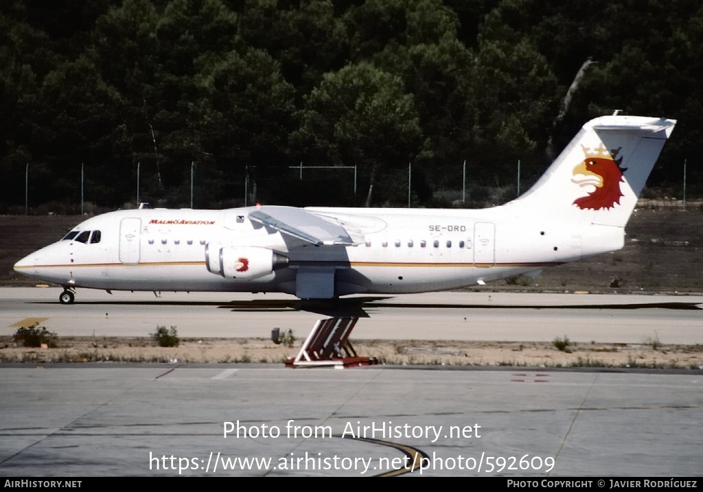 Aircraft Photo of SE-DRD | British Aerospace BAe-146-200 | Malmö Aviation | AirHistory.net #592609