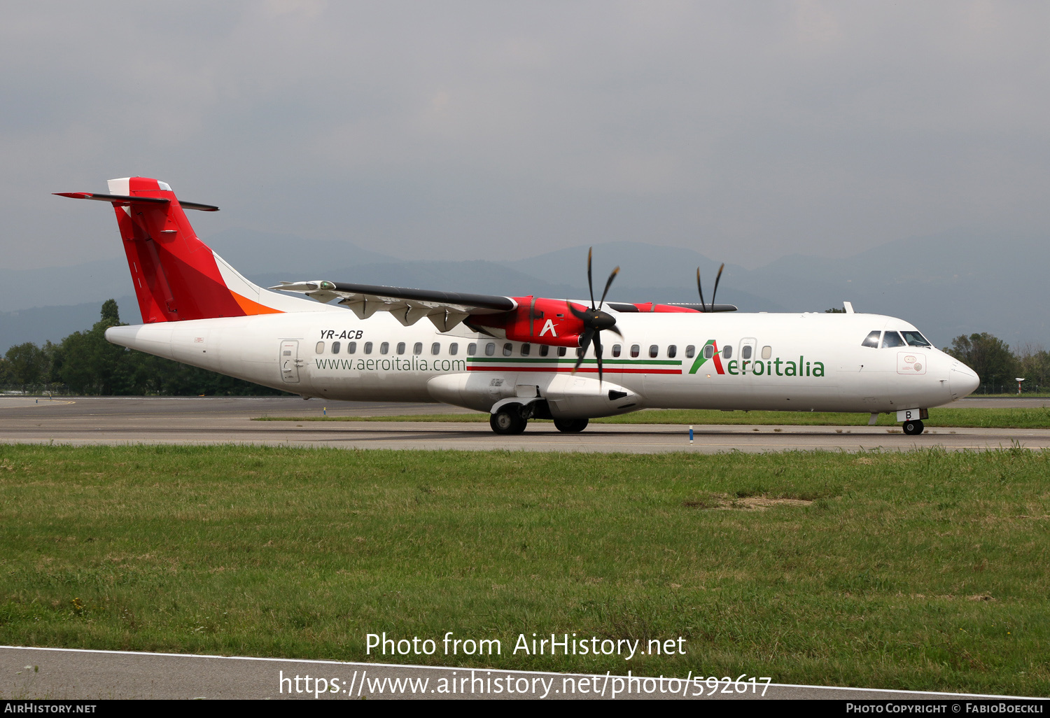 Aircraft Photo of YR-ACB | ATR ATR-72-600 (ATR-72-212A) | Aeroitalia | AirHistory.net #592617