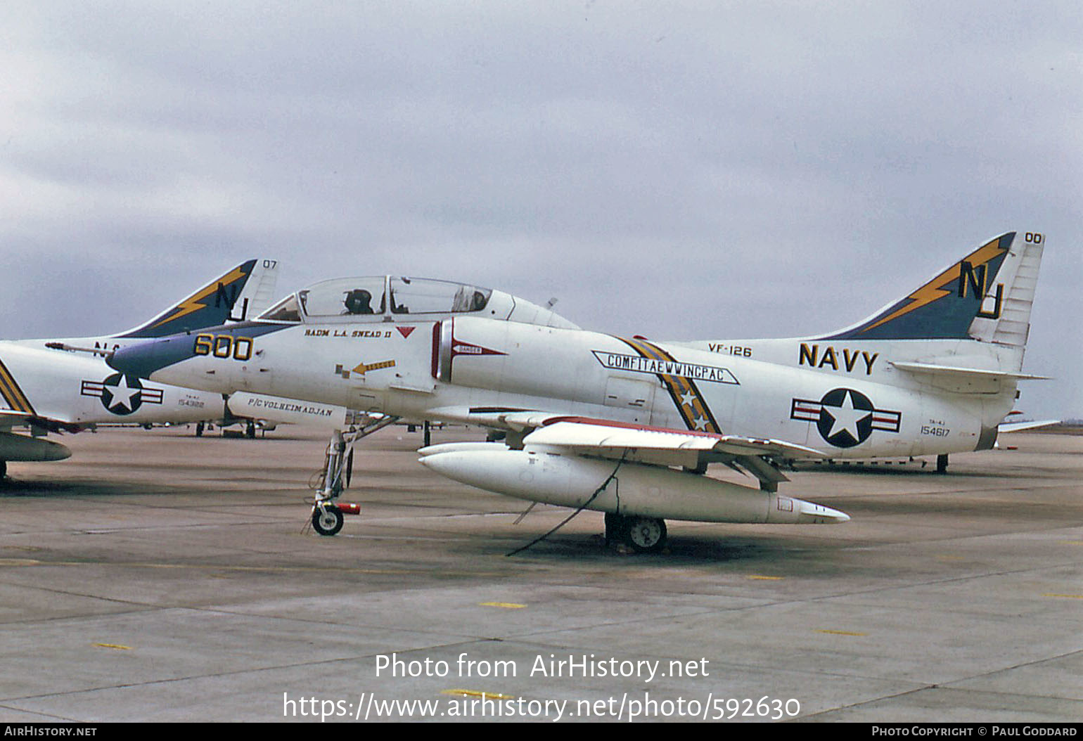 Aircraft Photo of 154617 | Douglas TA-4J Skyhawk | USA - Navy | AirHistory.net #592630