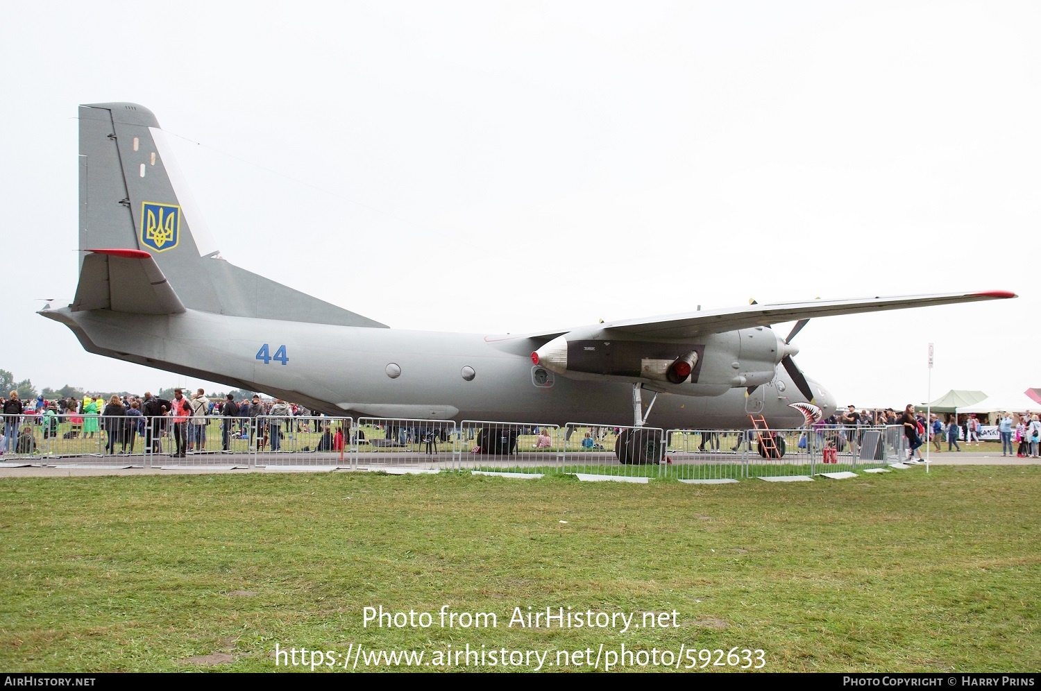 Aircraft Photo of 44 | Antonov An-26 | Ukraine - Air Force | AirHistory.net #592633