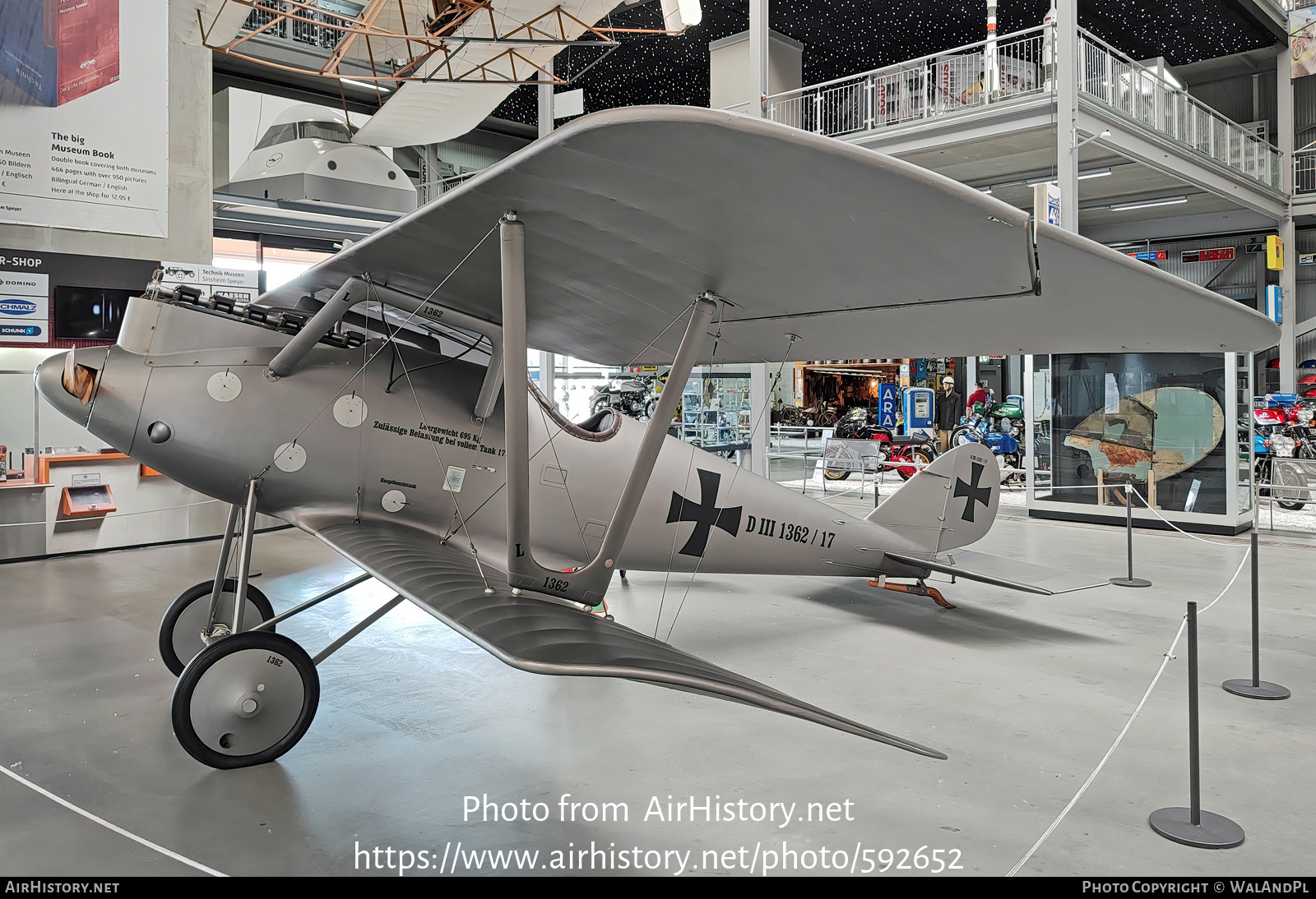 Aircraft Photo of 1362/17 | PPS Pfalz DIII (Replica) | Germany - Air Force | AirHistory.net #592652