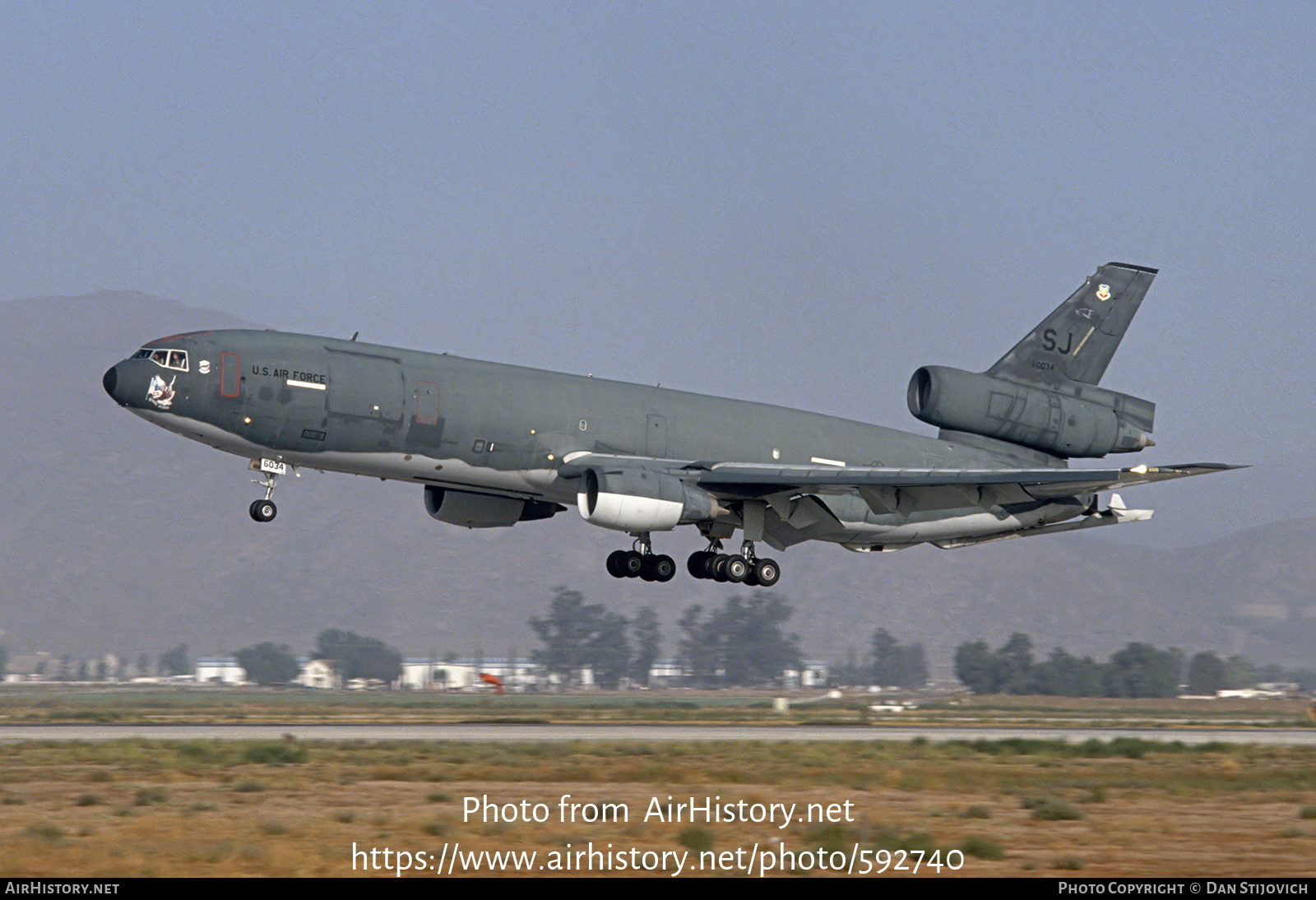 Aircraft Photo of 86-0034 / 60034 | McDonnell Douglas KC-10A Extender (DC-10-30CF) | USA - Air Force | AirHistory.net #592740