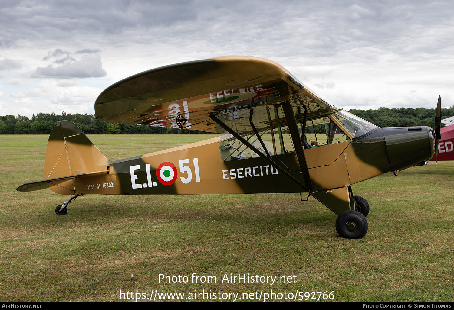 Aircraft Photo of G-BJTP / M.M. 51-15302 | Piper L-18C Super Cub | Italy - Army | AirHistory.net #592766