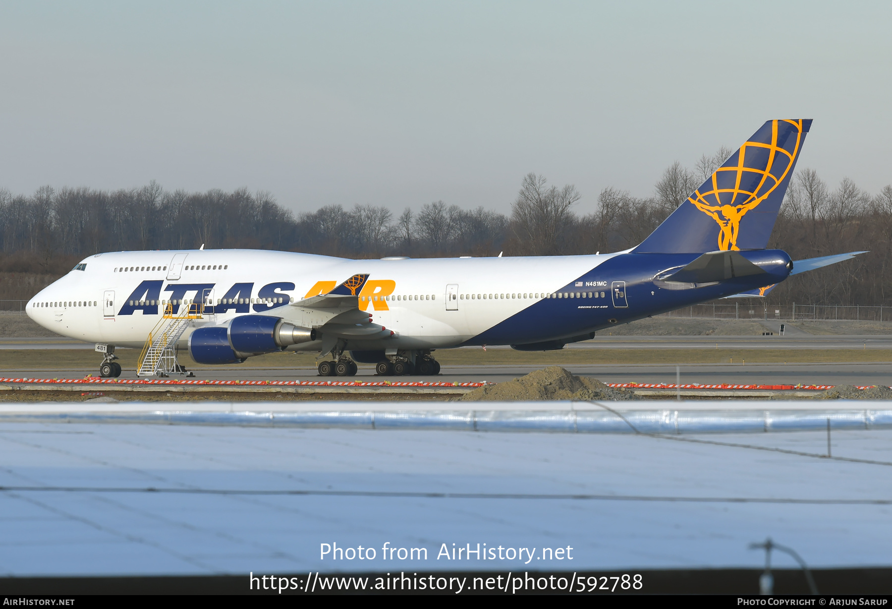 Aircraft Photo of N481MC | Boeing 747-443 | Atlas Air | AirHistory.net #592788