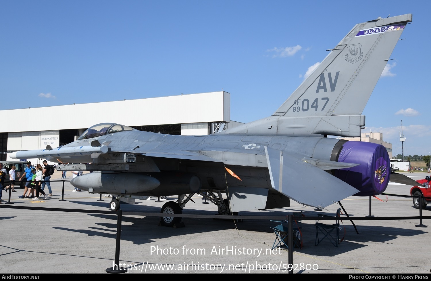 Aircraft Photo of 89-2047 / AF89-047 | General Dynamics F-16CM Fighting Falcon | USA - Air Force | AirHistory.net #592800