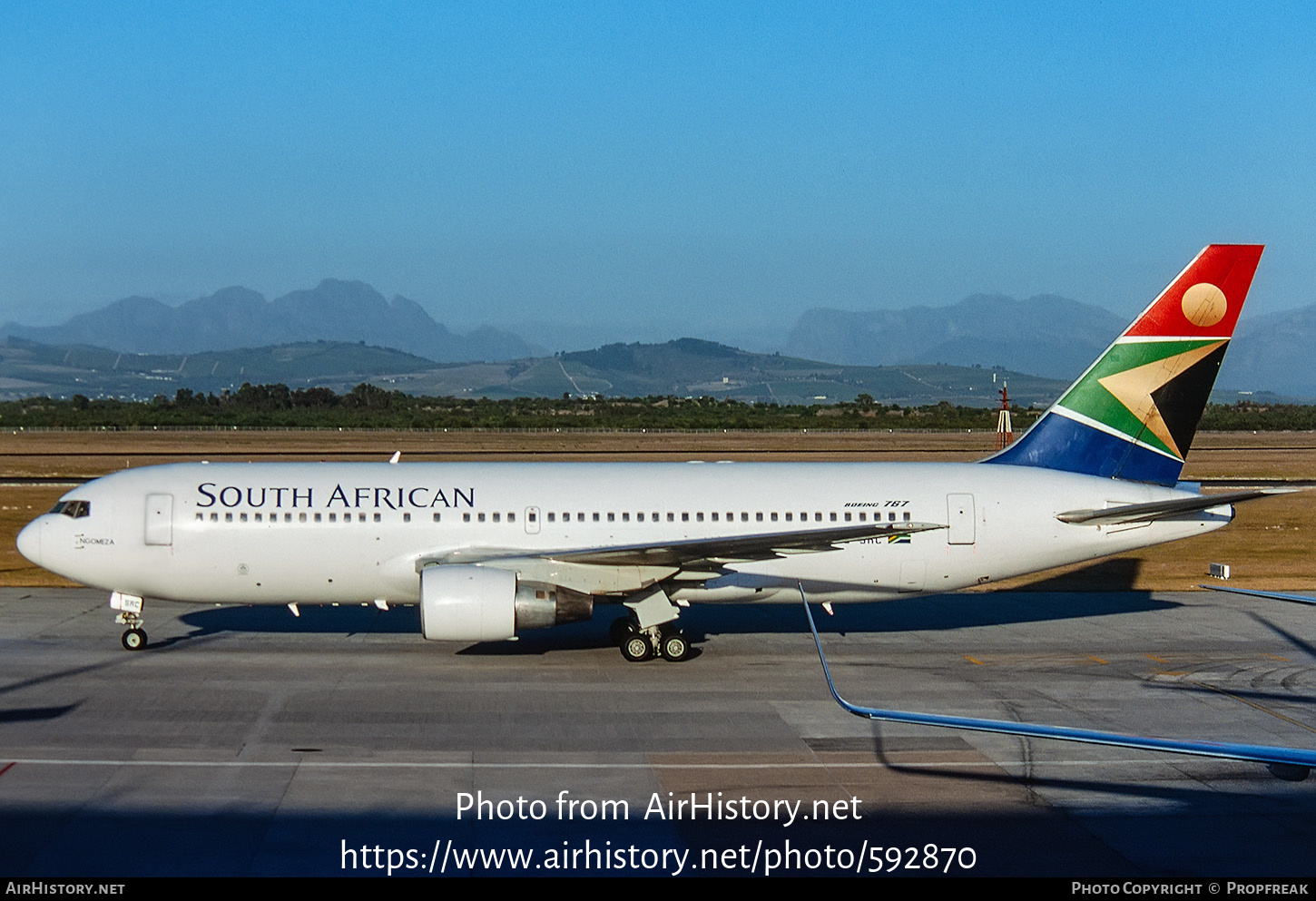 Aircraft Photo of ZS-SRC | Boeing 767-266/ER | South African Airways | AirHistory.net #592870