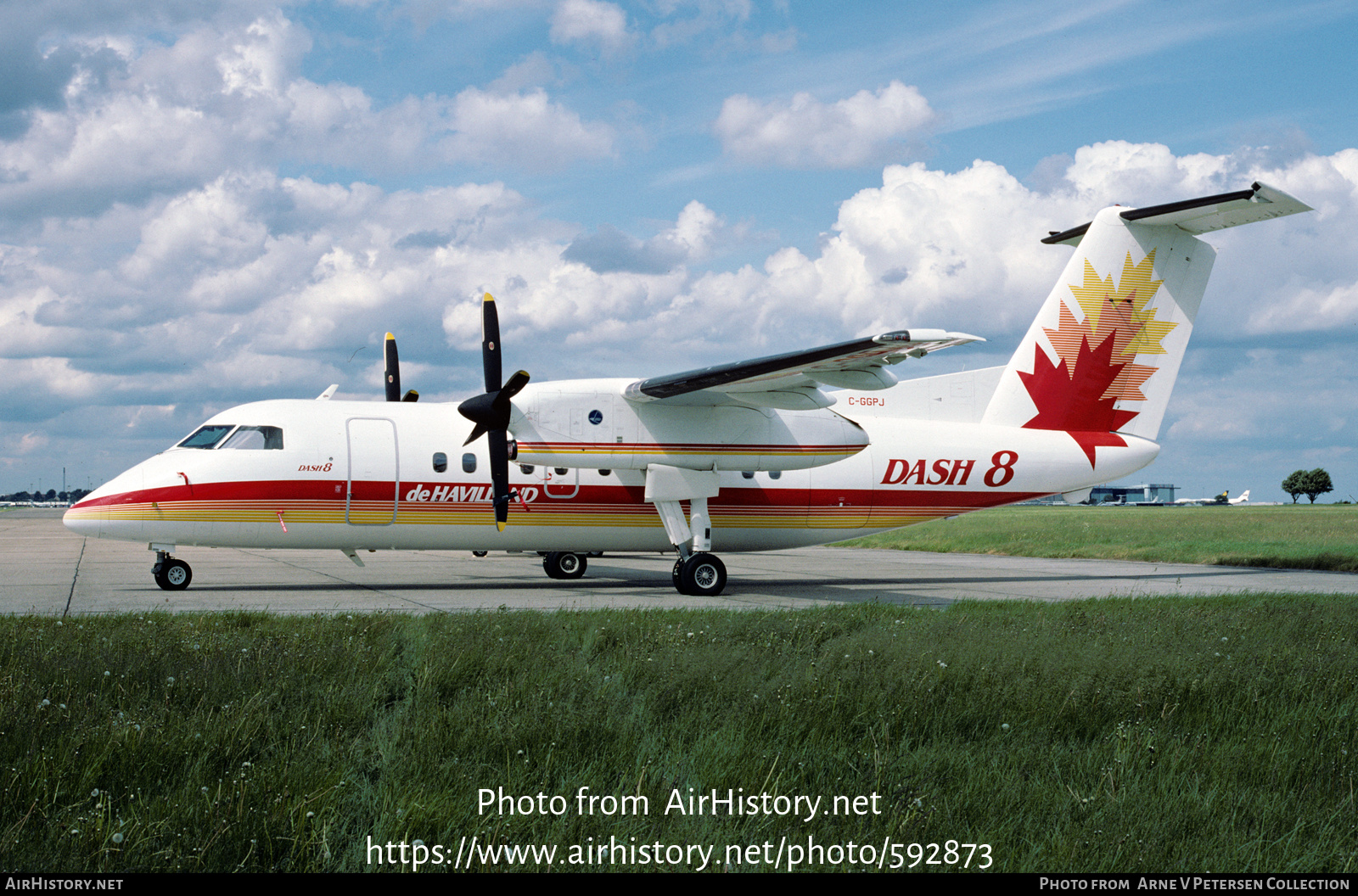 Aircraft Photo of C-GGPJ | De Havilland Canada DHC-8-100 Dash 8 | De Havilland Canada | AirHistory.net #592873