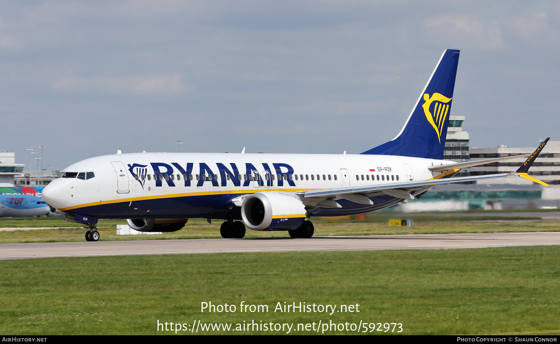 Aircraft Photo of SP-RZK | Boeing 737-8200 Max 200 | Ryanair | AirHistory.net #592973