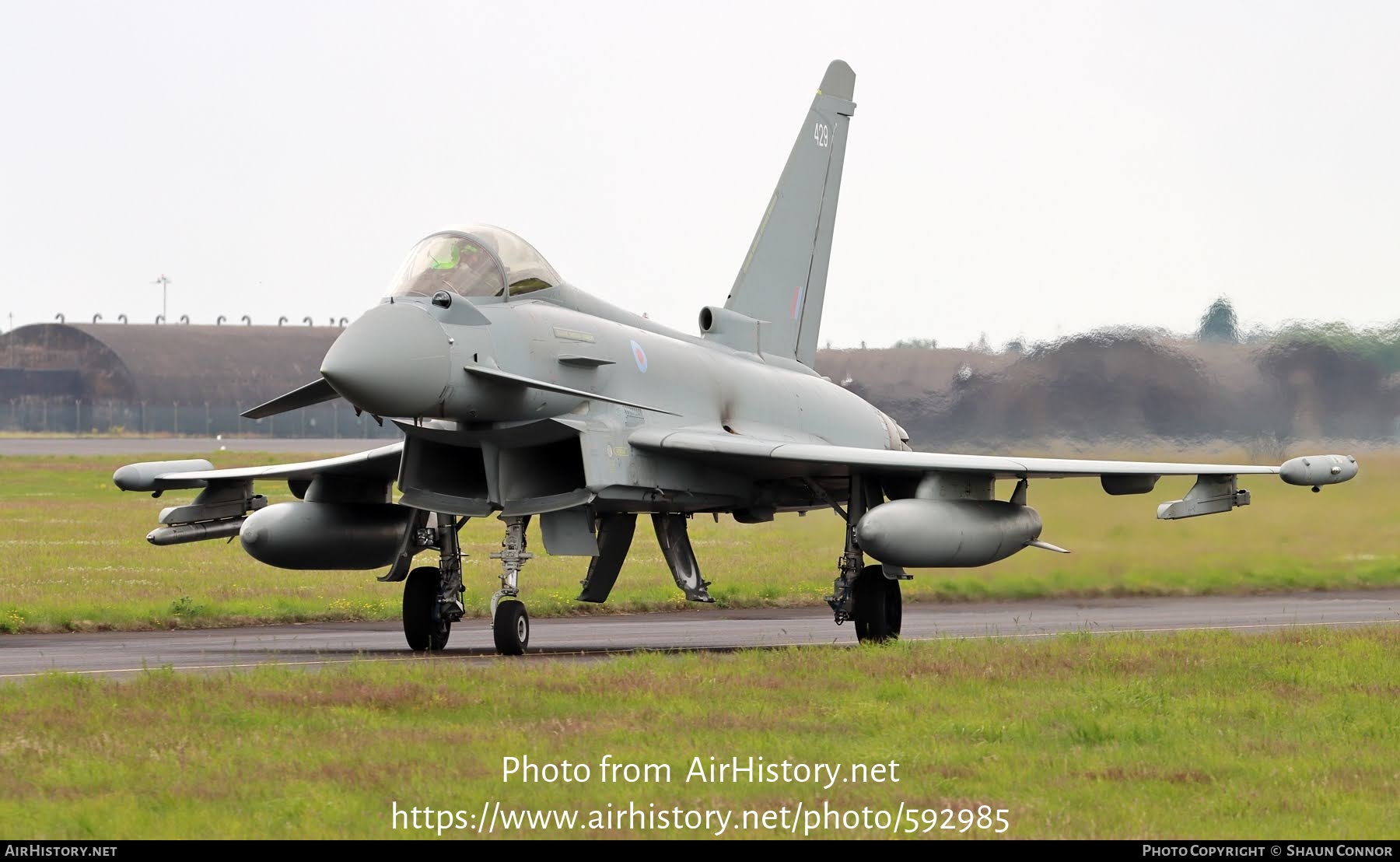 Aircraft Photo of ZK429 | Eurofighter EF-2000 Typhoon FGR4 | UK - Air Force | AirHistory.net #592985