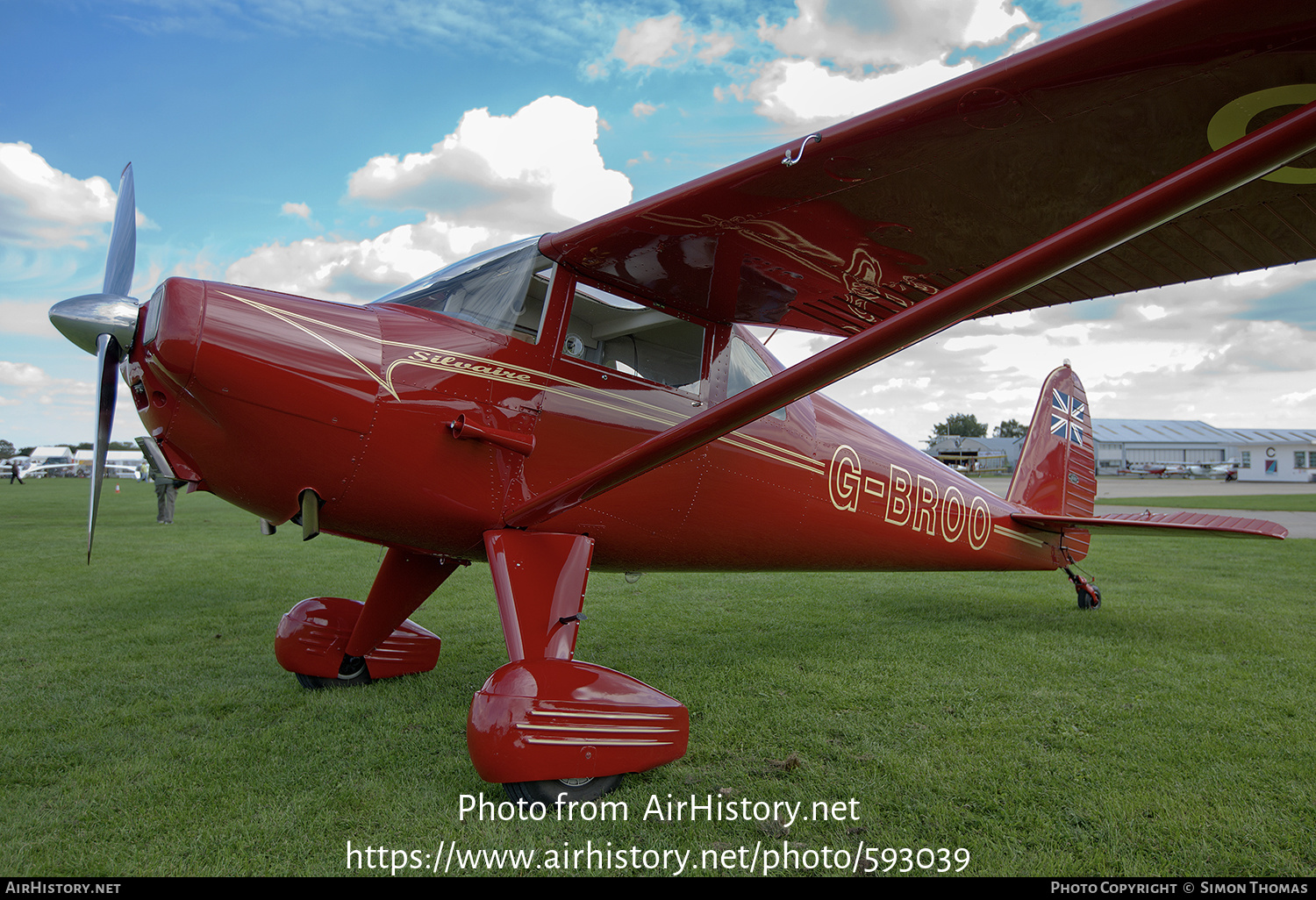 Aircraft Photo of G-BROO | Luscombe 8E Silvaire Deluxe | AirHistory.net #593039