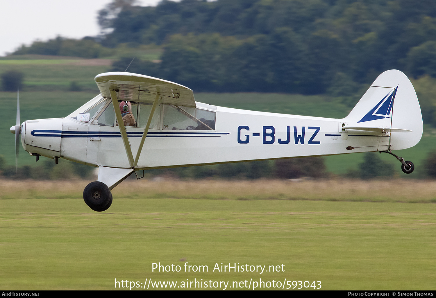 Aircraft Photo of G-BJWZ | Piper L-18C Super Cub | AirHistory.net #593043