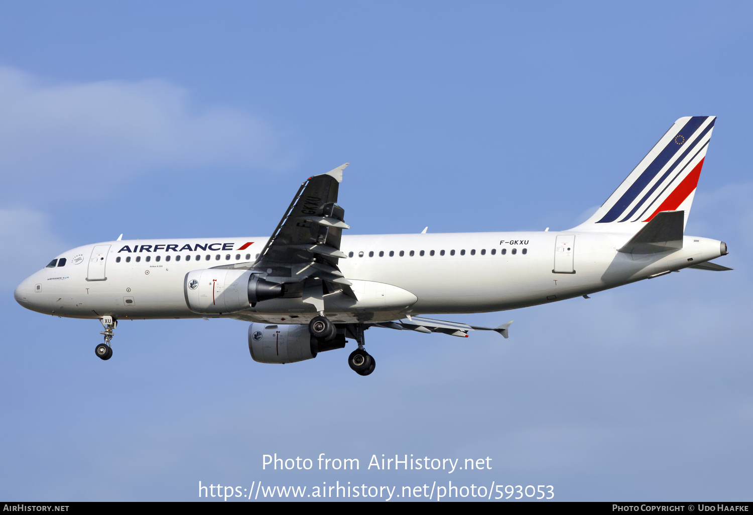 Aircraft Photo of F-GKXU | Airbus A320-214 | Air France | AirHistory.net #593053