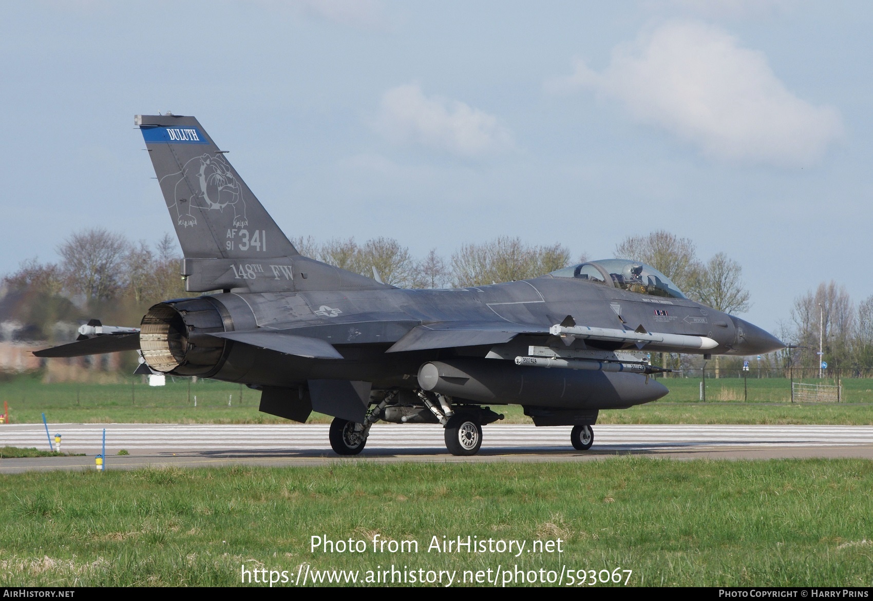 Aircraft Photo of 91-0341 / AF91-341 | General Dynamics F-16CM Fighting Falcon | USA - Air Force | AirHistory.net #593067