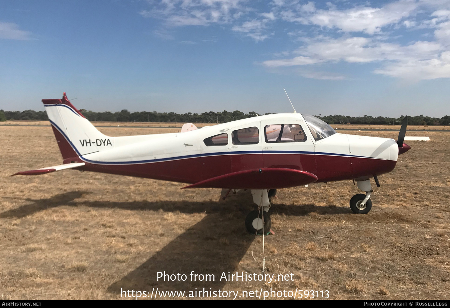 Aircraft Photo of VH-DYA | Beech A23-24 Musketeer Super III | AirHistory.net #593113