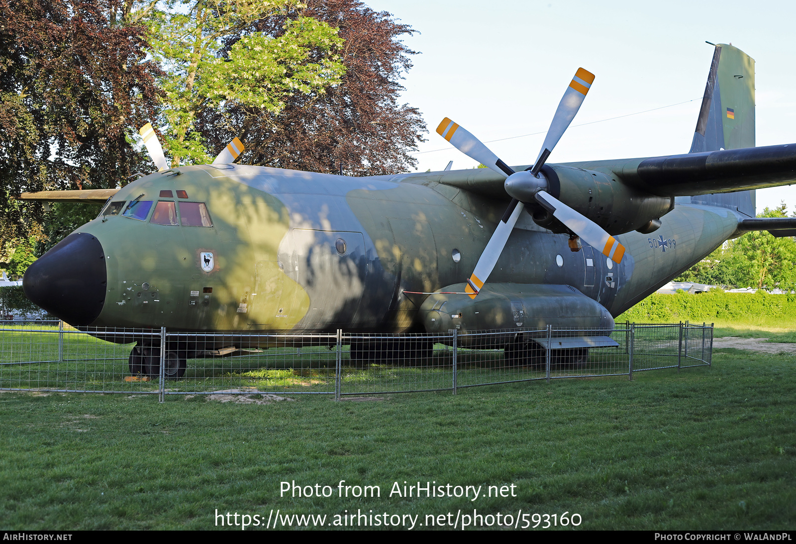 Aircraft Photo of 5099 | Transall C-160D | Germany - Air Force | AirHistory.net #593160