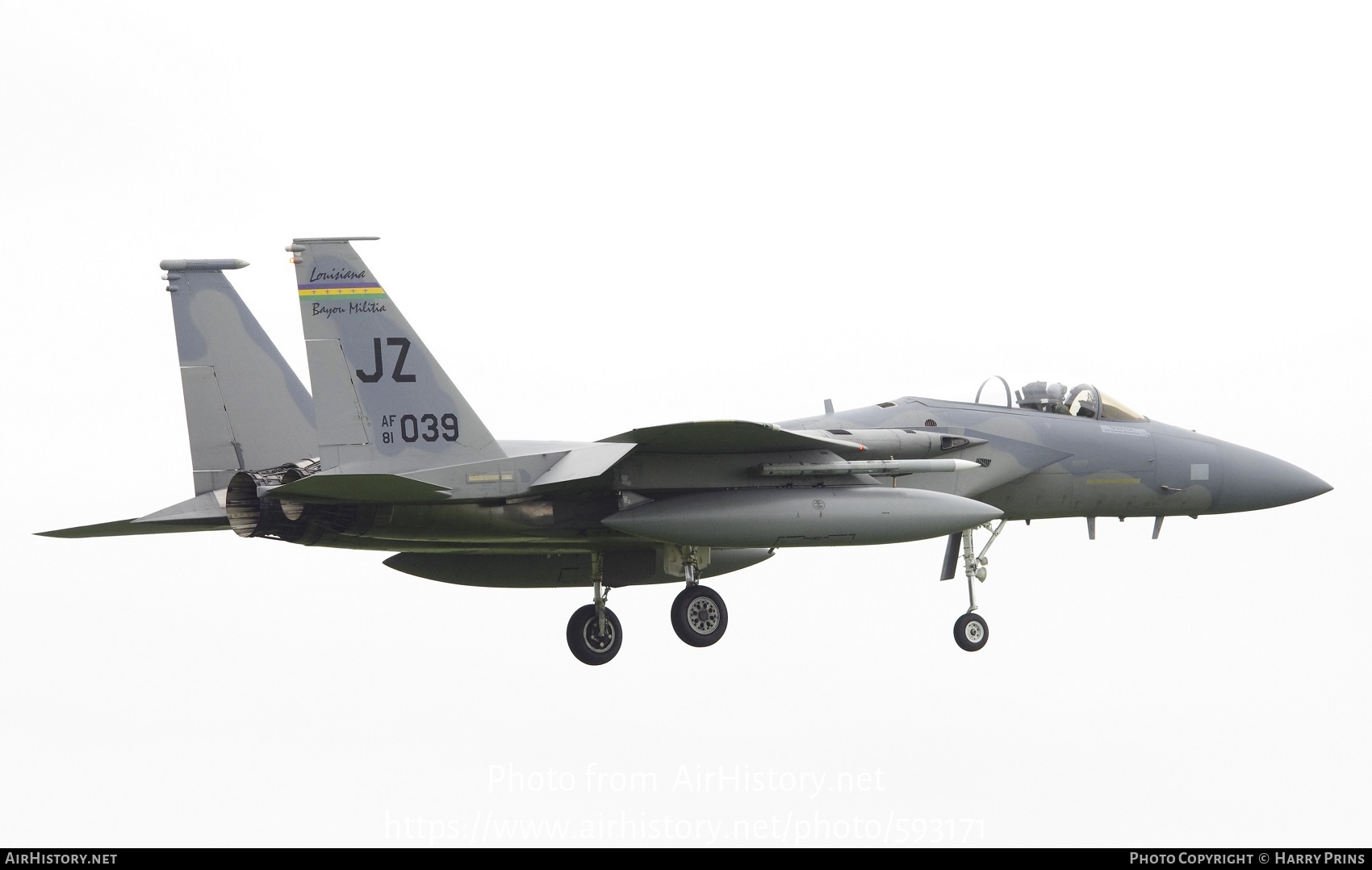 Aircraft Photo of 81-0039 / AF81-039 | McDonnell Douglas F-15C Eagle | USA - Air Force | AirHistory.net #593171