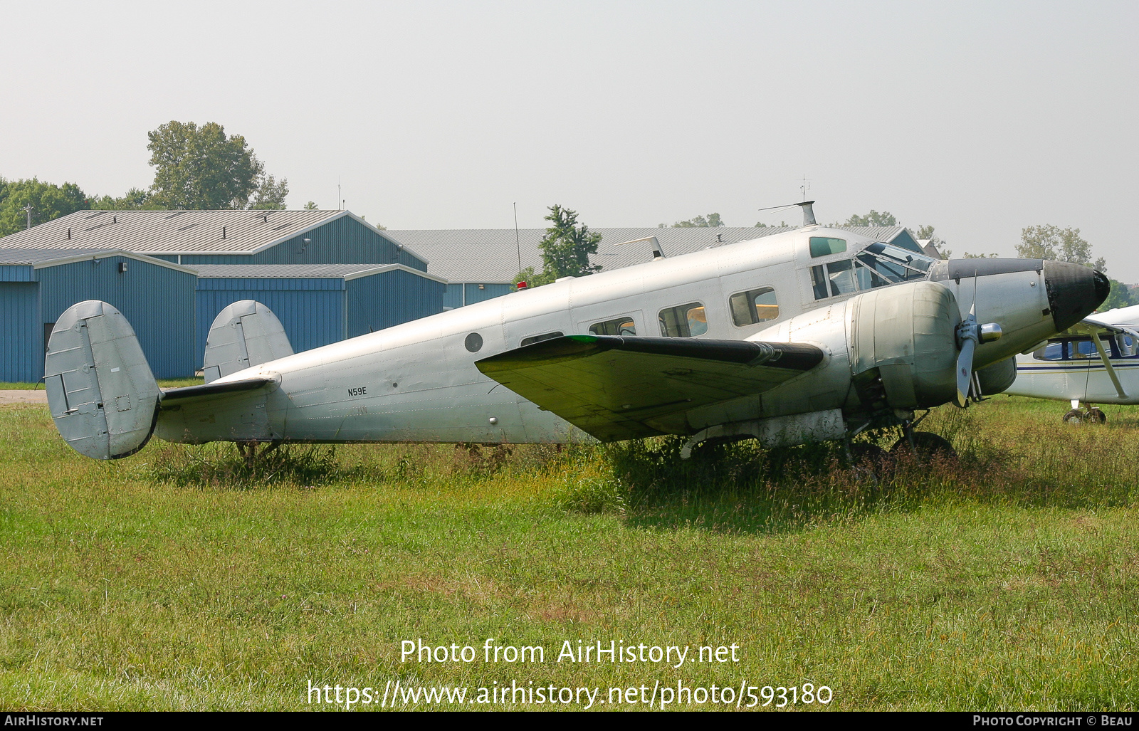 Aircraft Photo of N59E | Beech E18S | AirHistory.net #593180