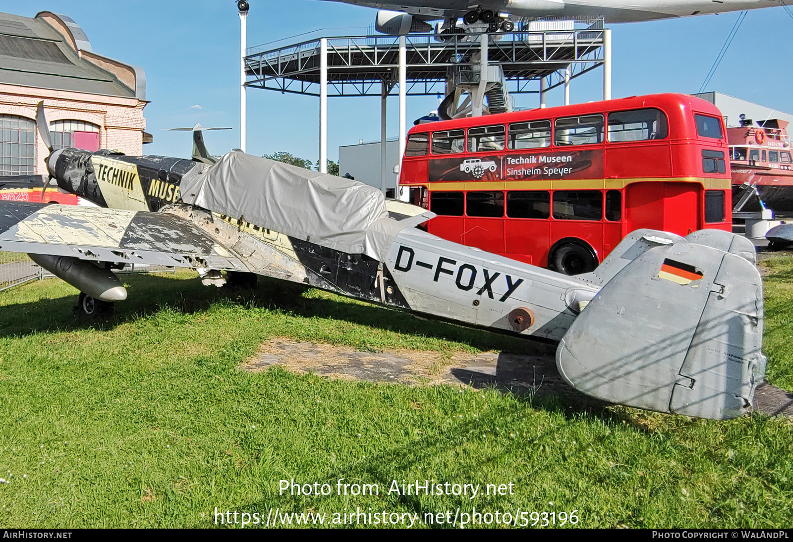 Aircraft Photo of D-FOXY | F+W C-3605 | Technik Museum Speyer | AirHistory.net #593196