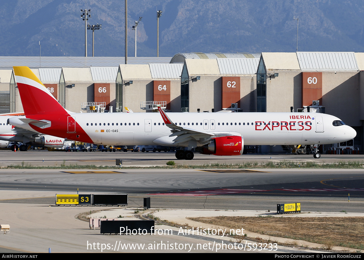 Aircraft Photo of EC-OAS | Airbus A321-251NX | Iberia Express | AirHistory.net #593233