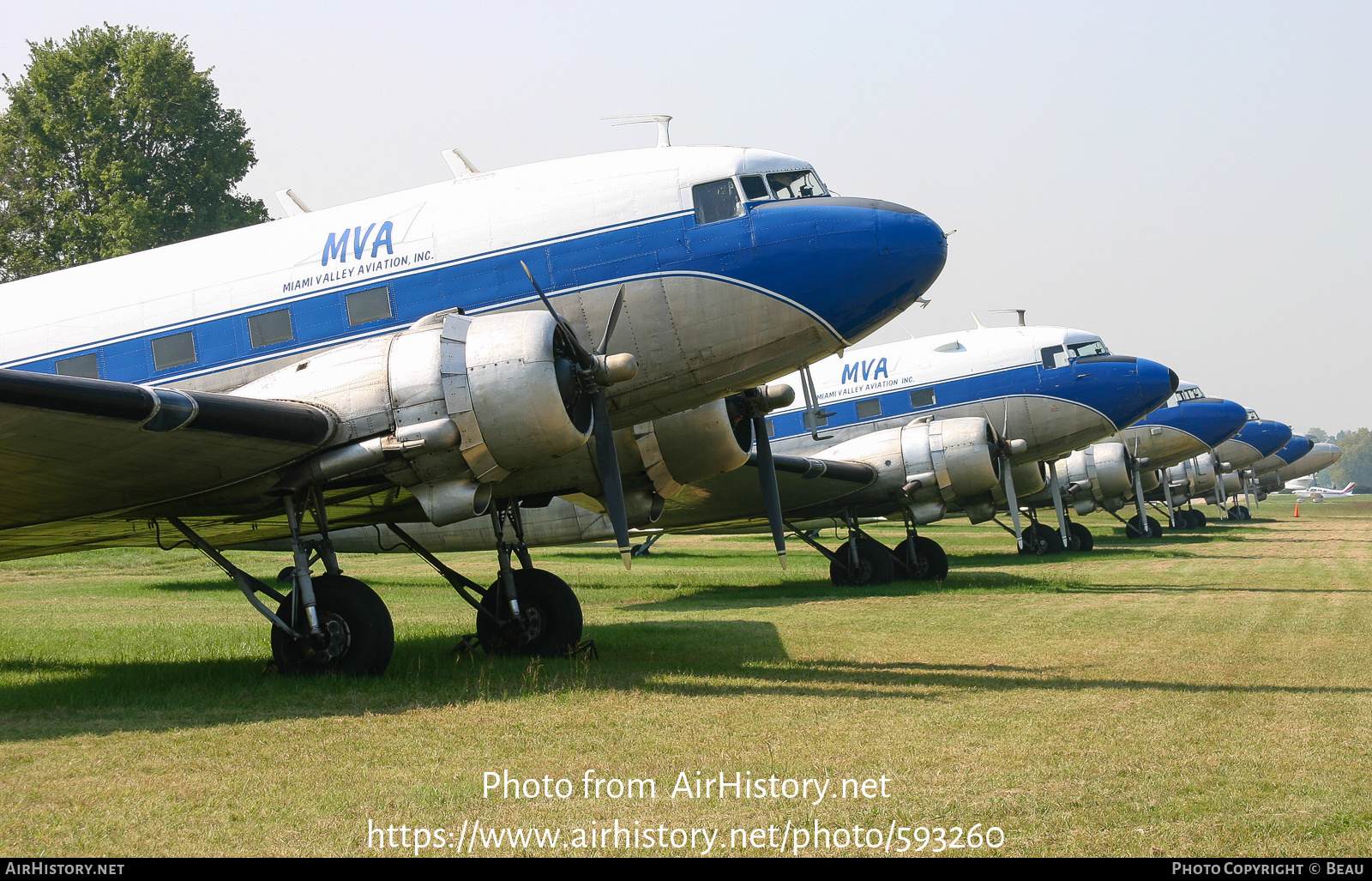 Aircraft Photo of N9923S | Douglas DC-3(C) | Miami Valley Aviation | AirHistory.net #593260