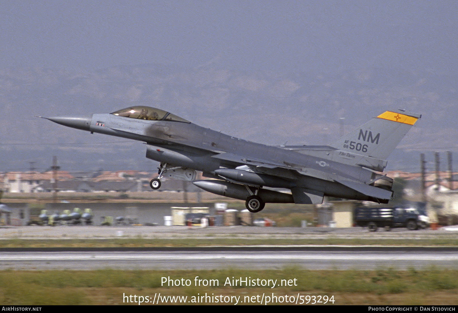 Aircraft Photo of 88-0506 / AF88-506 | General Dynamics F-16C Fighting Falcon | USA - Air Force | AirHistory.net #593294