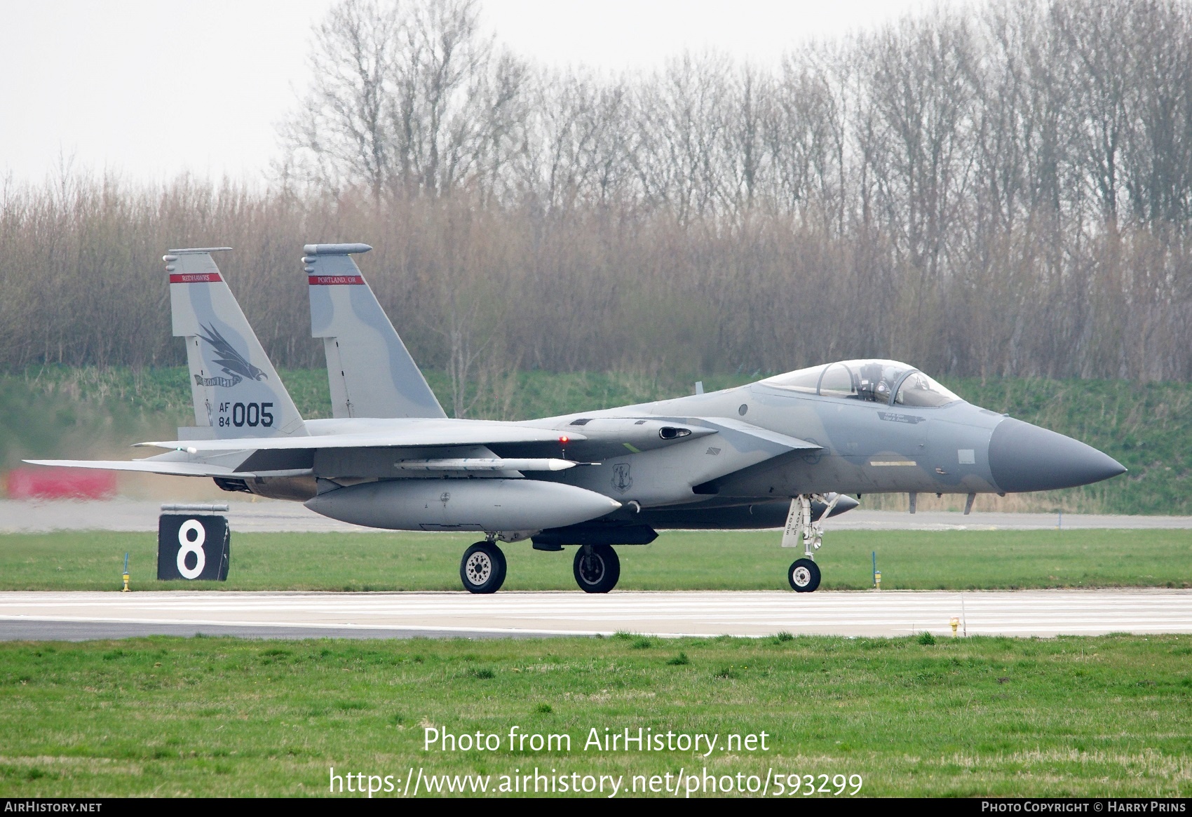 Aircraft Photo of 84-0005 / AF84-005 | McDonnell Douglas F-15C Eagle | USA - Air Force | AirHistory.net #593299