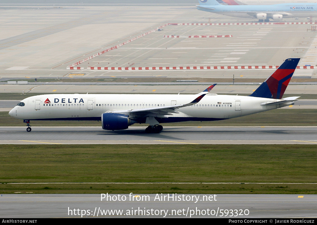 Aircraft Photo of N510DN | Airbus A350-941 | Delta Air Lines | AirHistory.net #593320