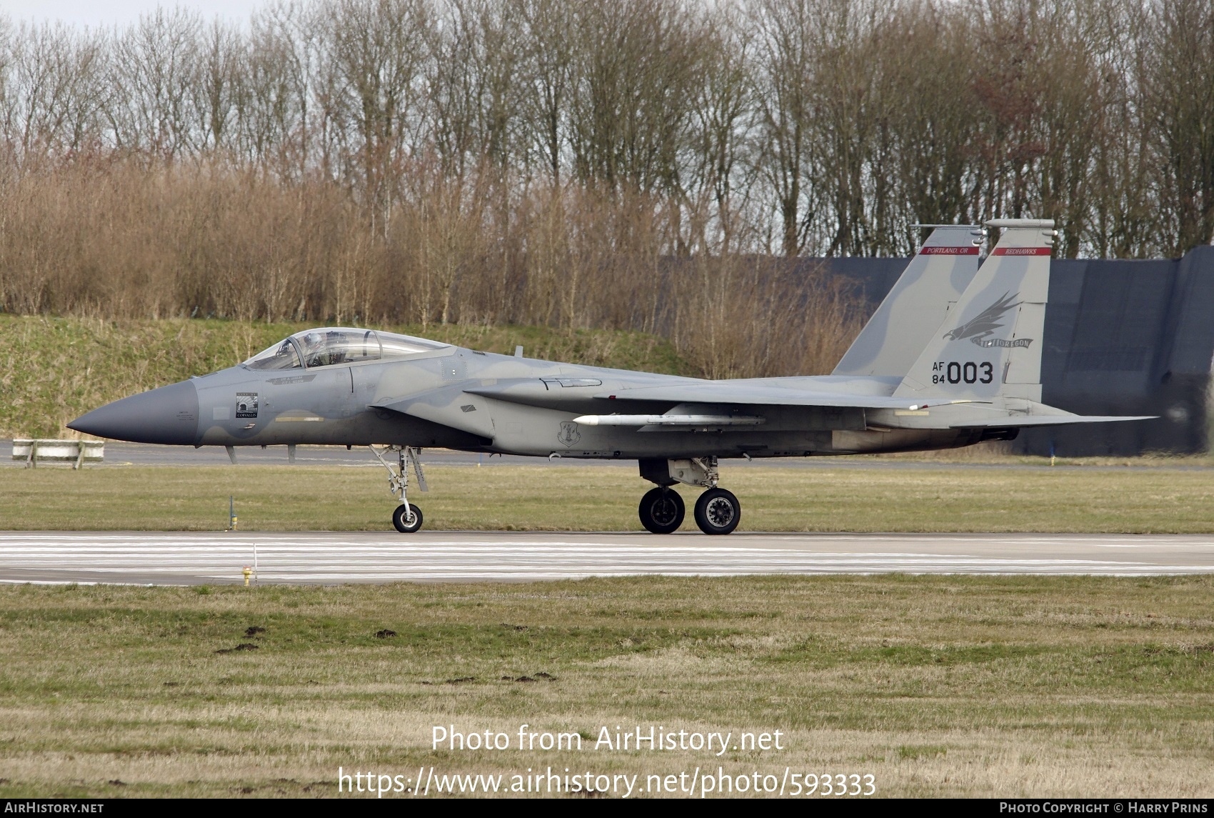 Aircraft Photo of 84-0003 / AF84-003 | McDonnell Douglas F-15C Eagle | USA - Air Force | AirHistory.net #593333