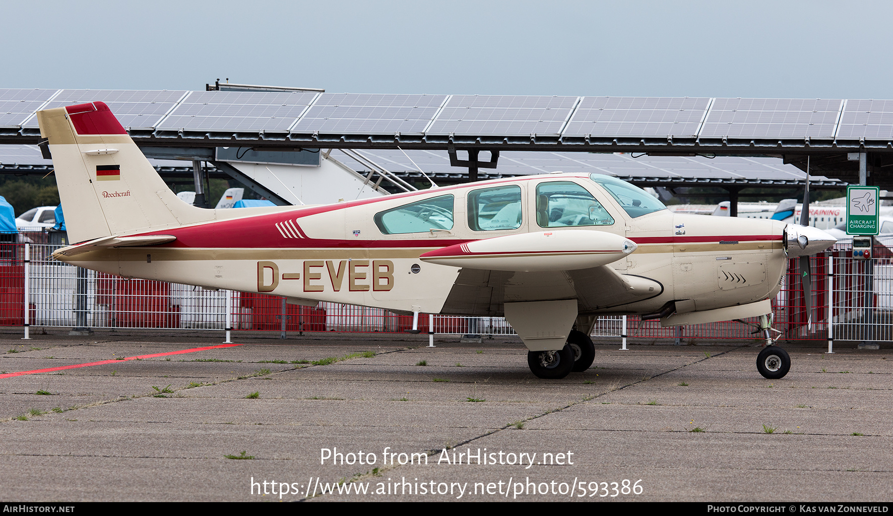 Aircraft Photo of D-EVEB | Beech F33A Bonanza | AirHistory.net #593386