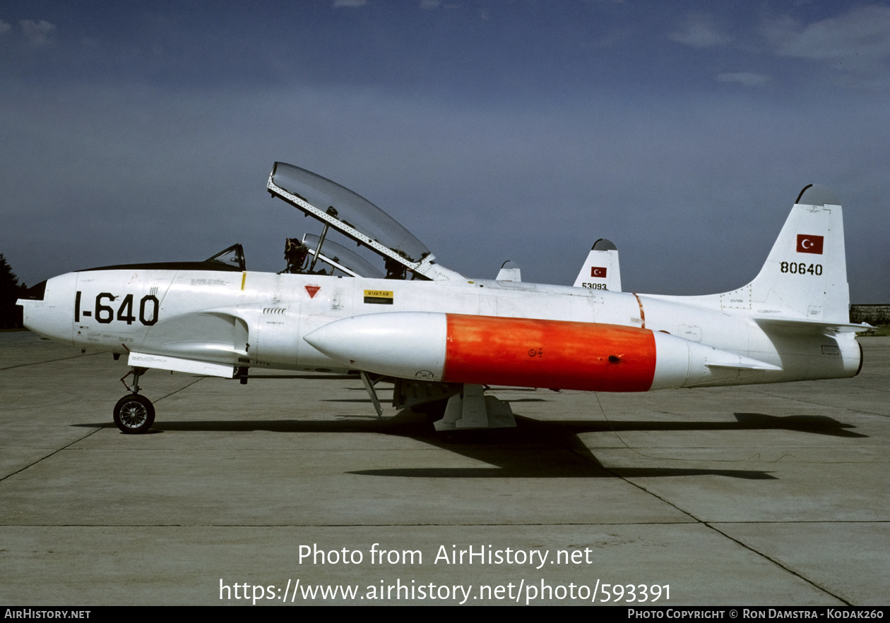 Aircraft Photo of 80640 | Lockheed T-33A | Turkey - Air Force | AirHistory.net #593391