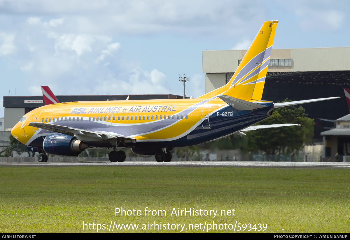 Aircraft Photo of F-GZTB | Boeing 737-33V(QC) | ASL Airlines | AirHistory.net #593439