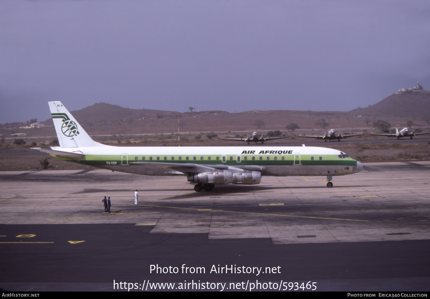 Aircraft Photo of TU-TCP | Douglas DC-8-53 | Air Afrique | AirHistory.net #593465