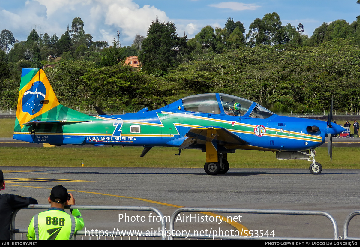 Aircraft Photo of 5719 | Embraer A-29A Super Tucano | Brazil - Air Force | AirHistory.net #593544