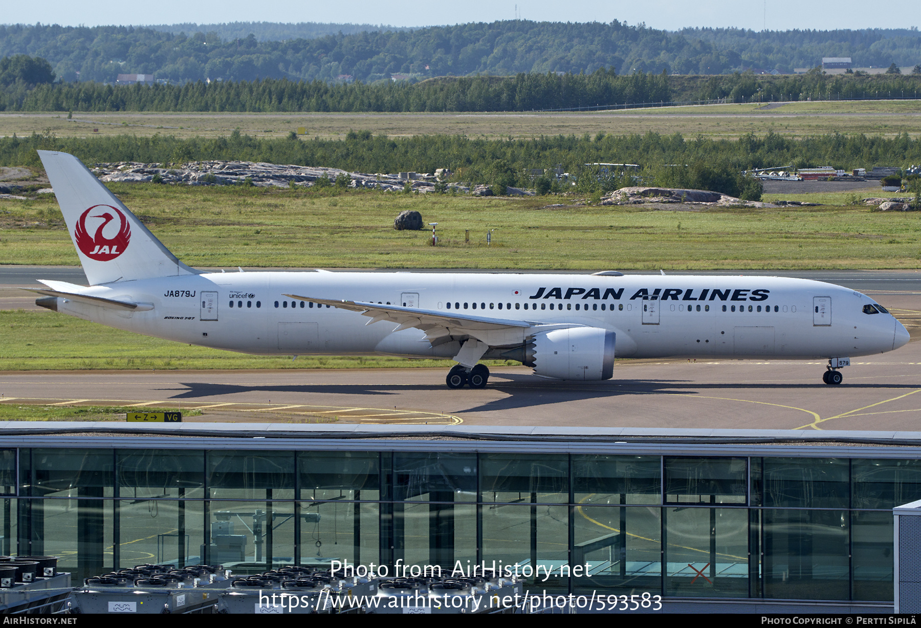 Aircraft Photo of JA879J | Boeing 787-9 Dreamliner | Japan Airlines - JAL | AirHistory.net #593583