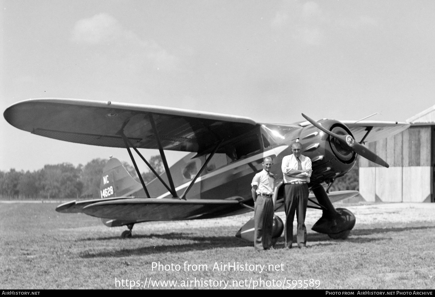 Aircraft Photo of NC14628 | Waco YOC | AirHistory.net #593589