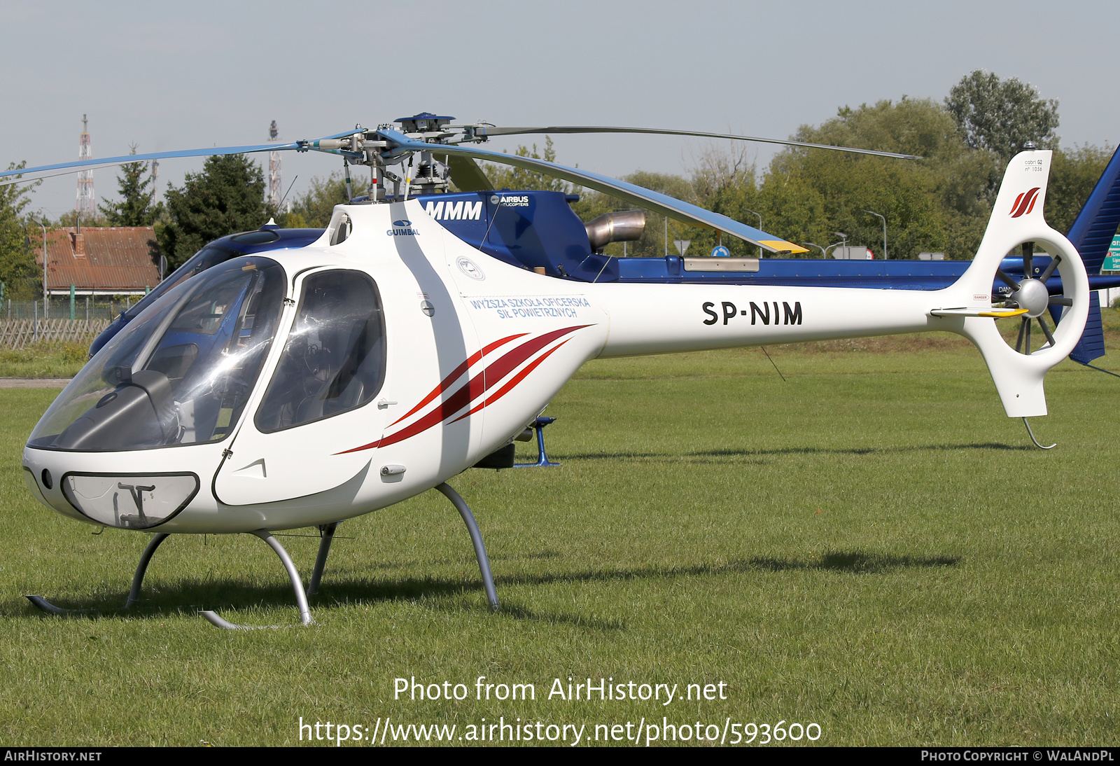 Aircraft Photo of SP-NIM | Guimbal Cabri G2 | Wyższa Szkoła Oficerska Sił Powietrznych | AirHistory.net #593600