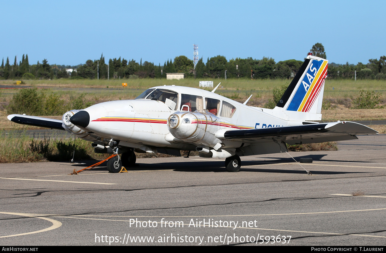 Aircraft Photo of F-BOHV | Piper PA-23-250 Aztec C | AirHistory.net #593637