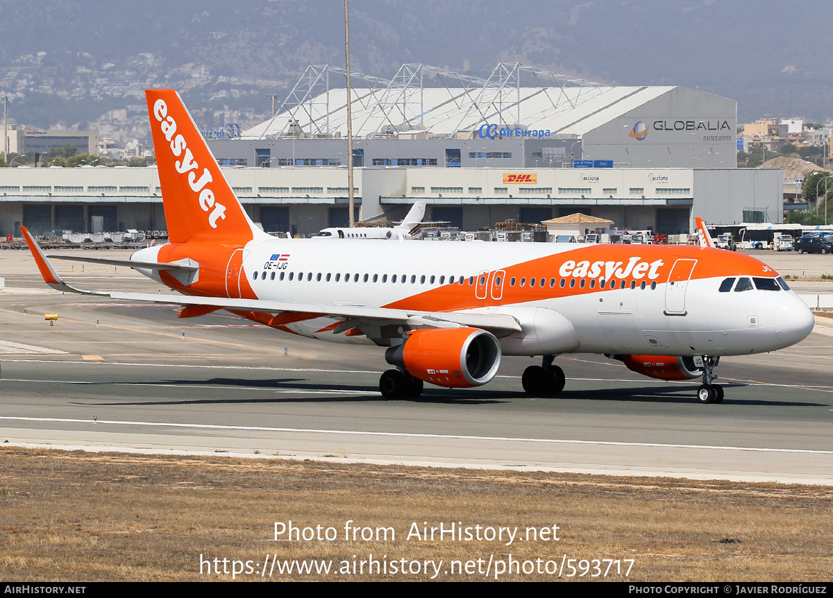 Aircraft Photo of OE-IJG | Airbus A320-214 | EasyJet | AirHistory.net #593717