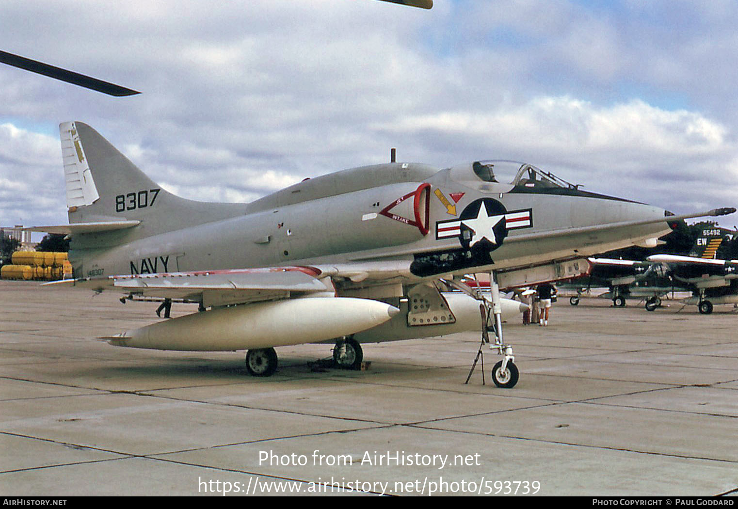 Aircraft Photo of 148307 / 8307 | Douglas A-4L Skyhawk | USA - Navy | AirHistory.net #593739