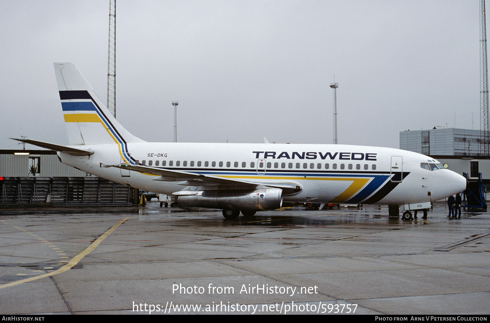 Aircraft Photo of SE-DKG | Boeing 737-205 | Transwede Airways | AirHistory.net #593757