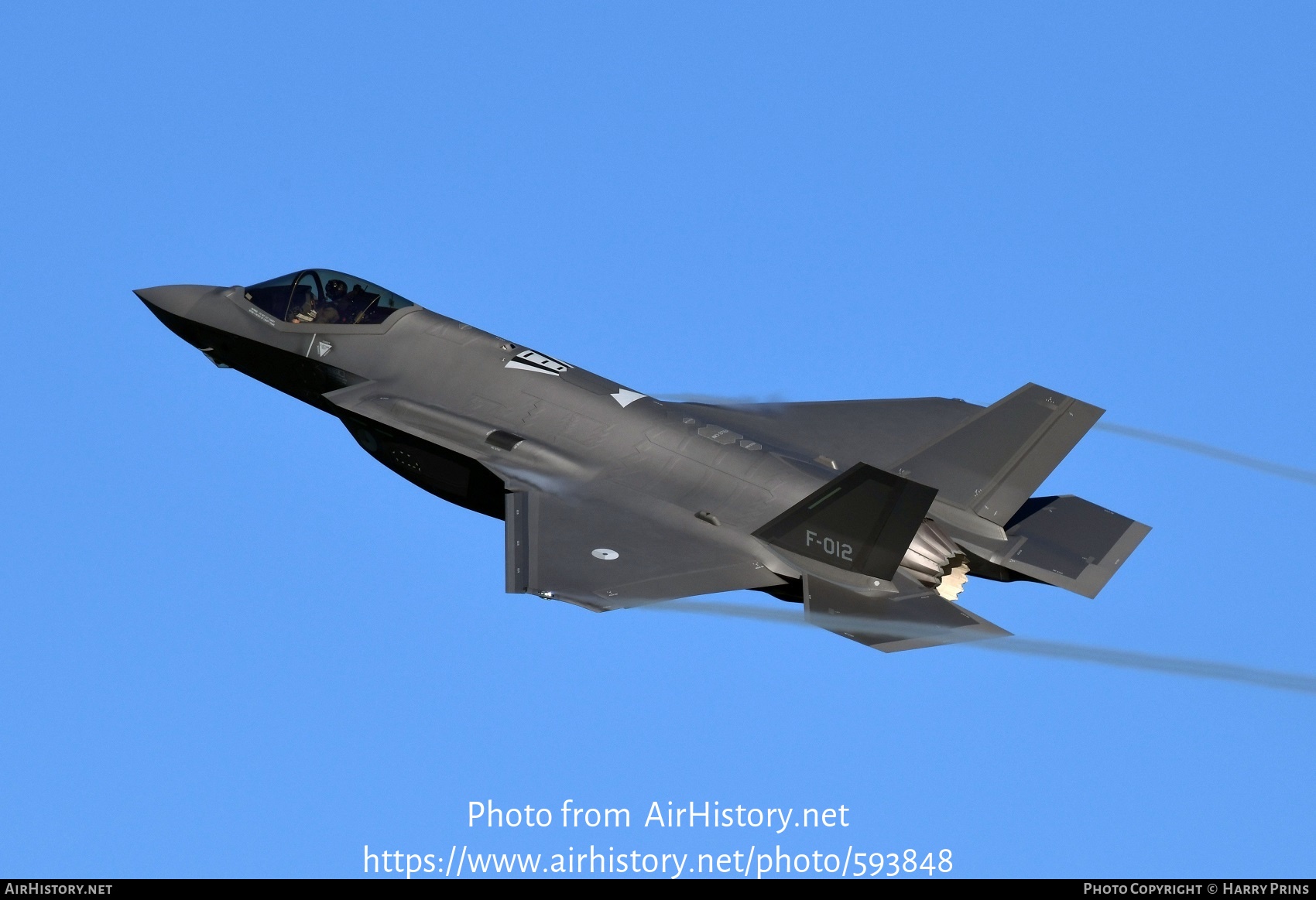 Aircraft Photo of F-012 | Lockheed Martin F-35A Lightning II | Netherlands - Air Force | AirHistory.net #593848