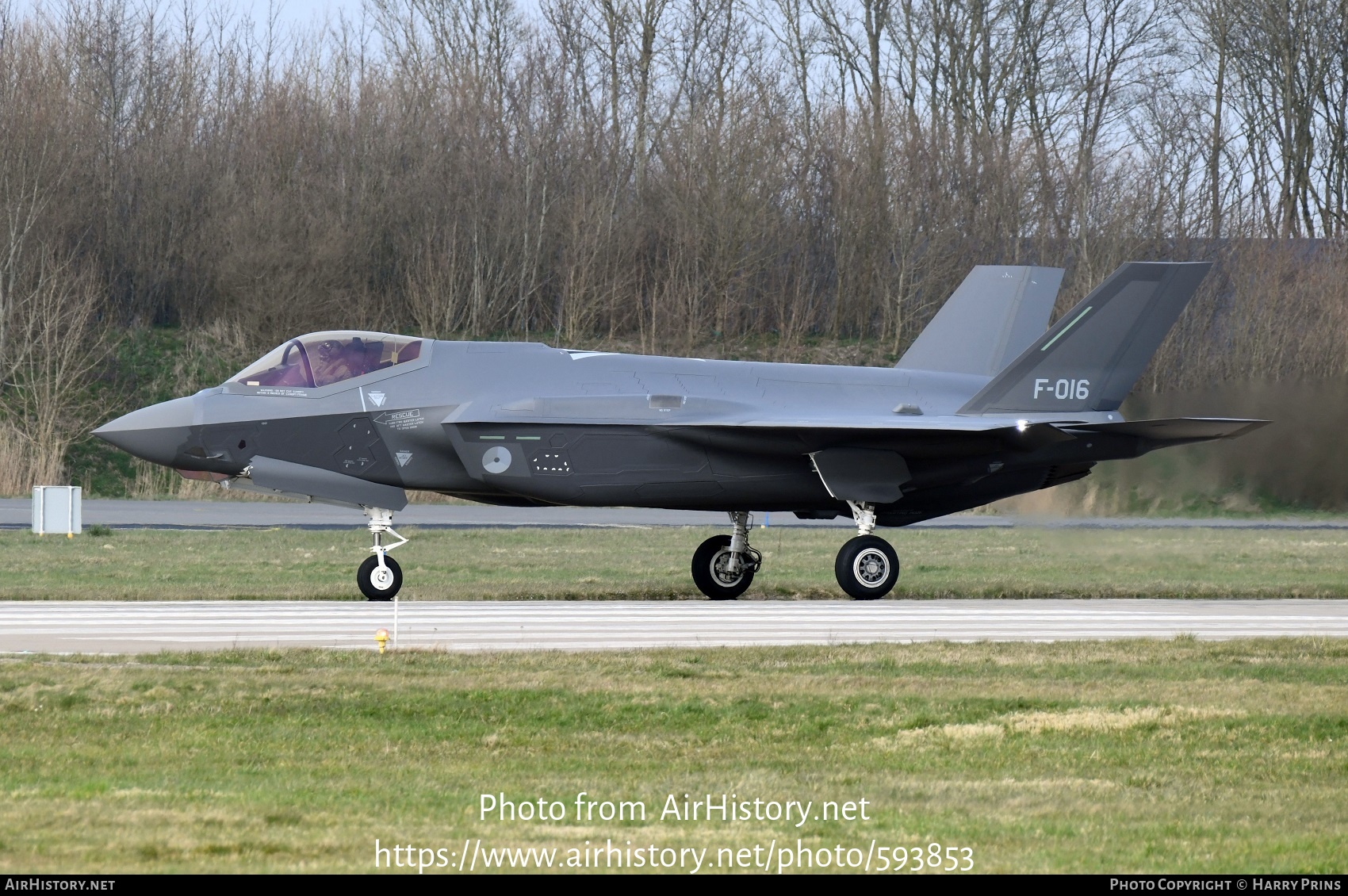 Aircraft Photo of F-016 | Lockheed Martin F-35A Lightning II | Netherlands - Air Force | AirHistory.net #593853