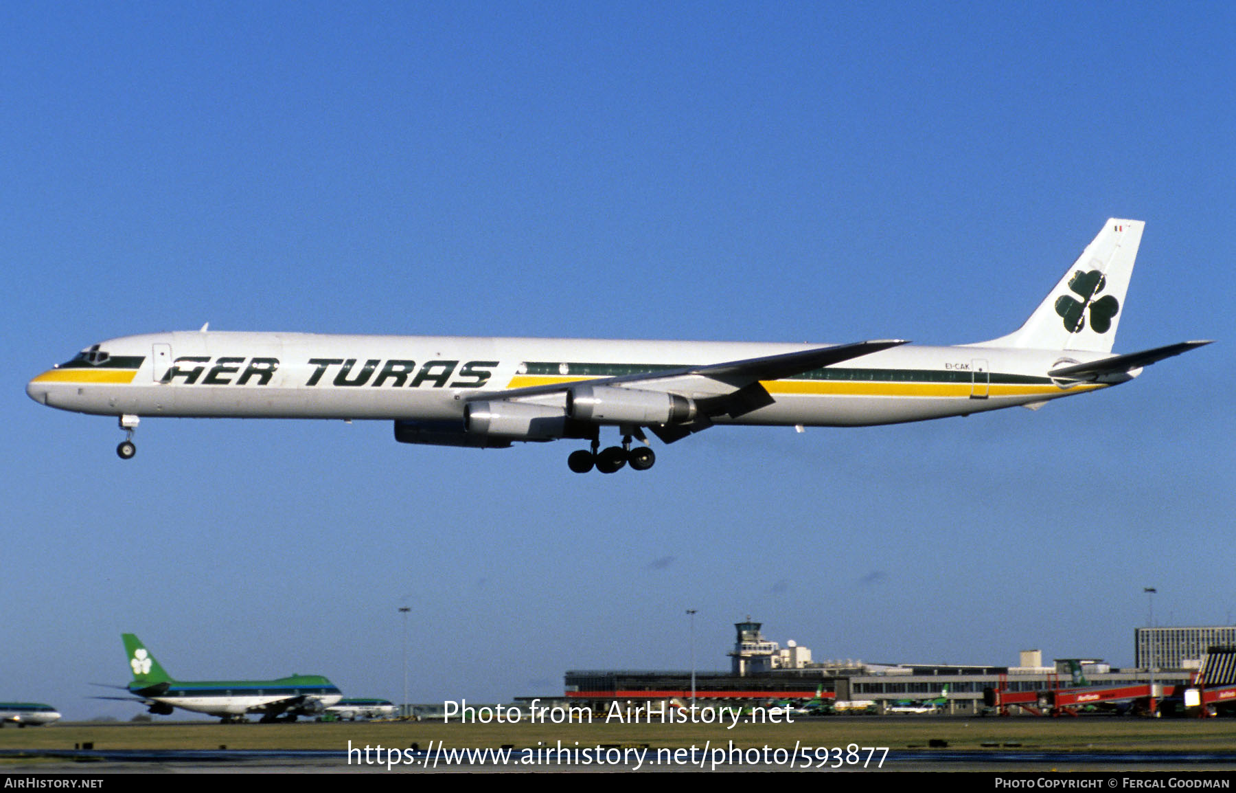 Aircraft Photo of EI-CAK | McDonnell Douglas DC-8-63(F) | Aer Turas | AirHistory.net #593877