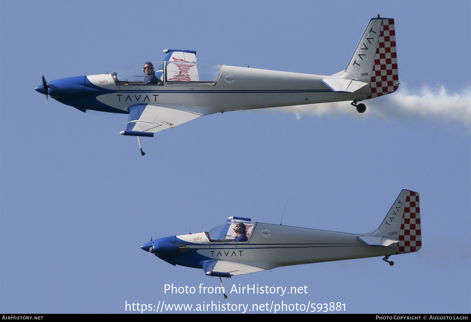 Aircraft Photo of I-LUCB | Sportavia-Fournier RF-4D | Blue Voltige | AirHistory.net #593881