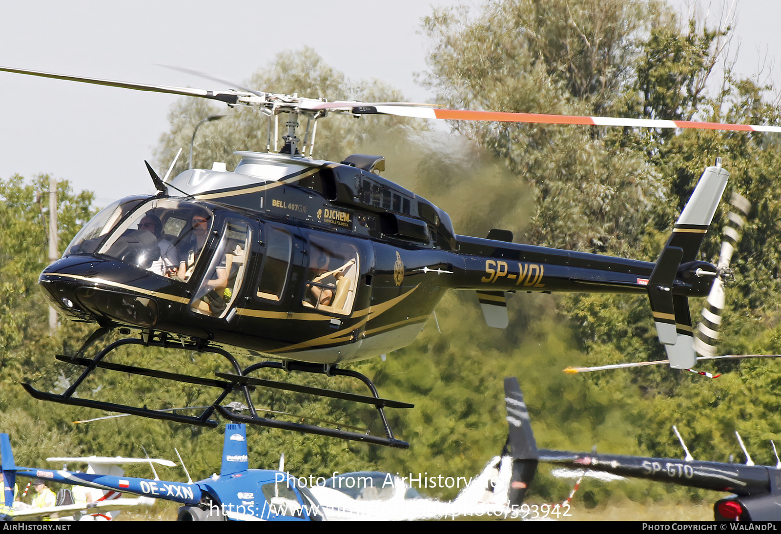 Aircraft Photo of SP-VOL | Bell 407GXi | Djchem Chemicals Poland | AirHistory.net #593942