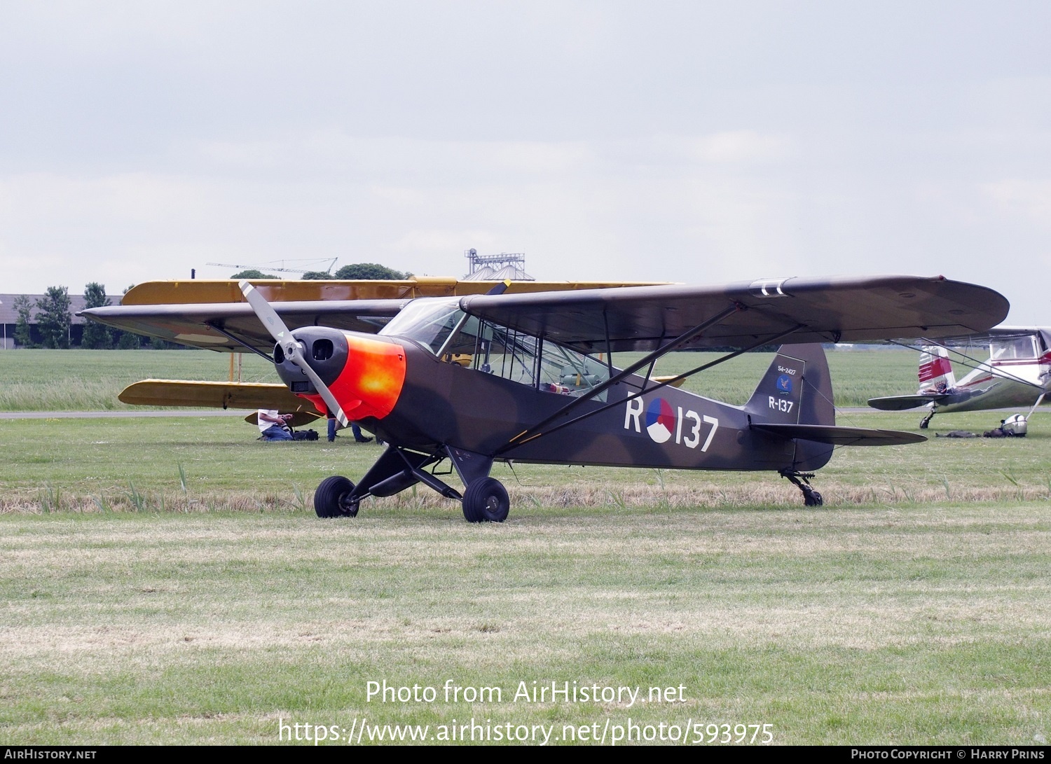 Aircraft Photo of PH-PSC / R-137 | Piper L-21B Super Cub | Koninklijke Luchtmacht Historische Vlucht | Netherlands - Air Force | AirHistory.net #593975