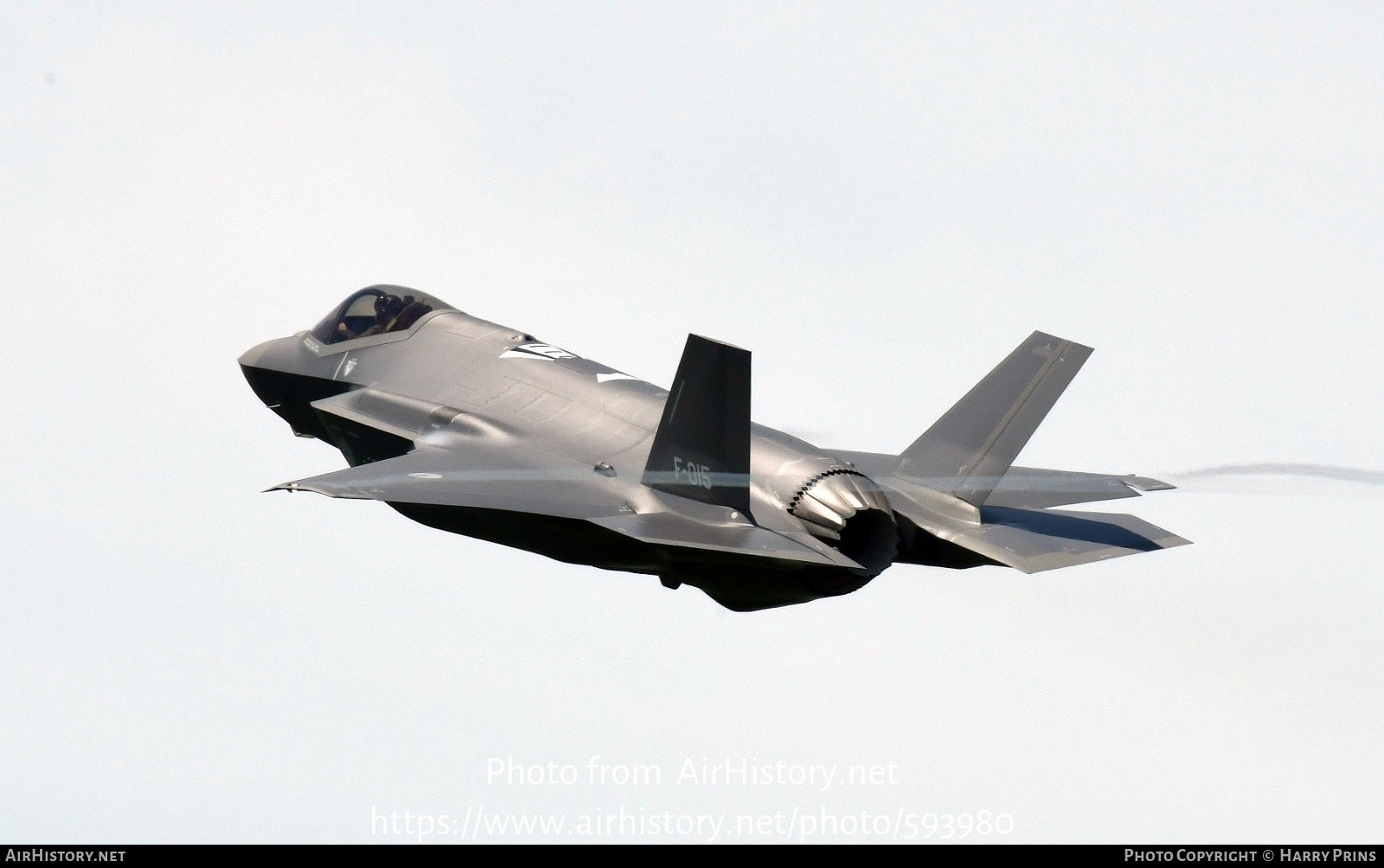 Aircraft Photo of F-015 | Lockheed Martin F-35A Lightning II | Netherlands - Air Force | AirHistory.net #593980